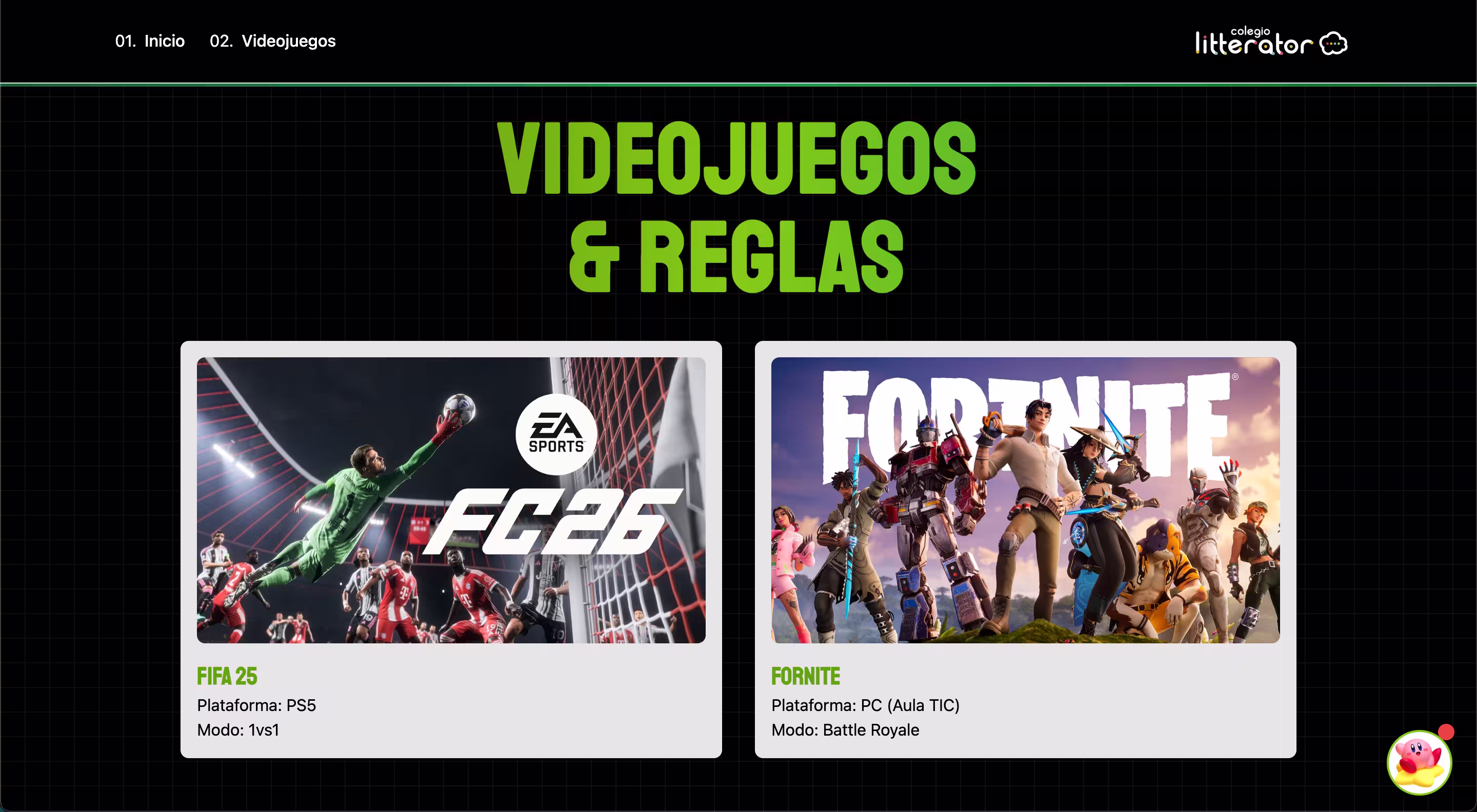 Torneo E-Sports DAM — detalle 2